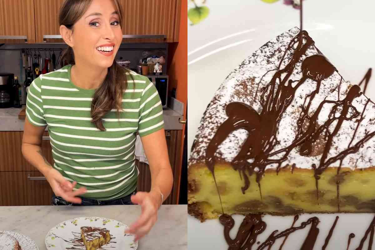 Benedetta Parodi e una torta