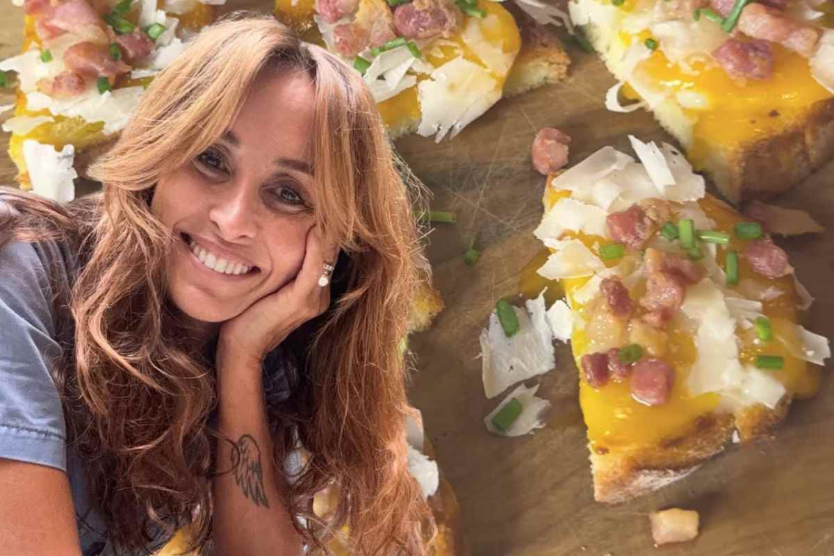 bruschette e benedetta parodi che sorride