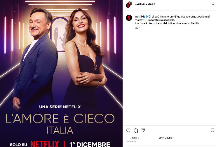 post Netflix del poster di Parodi e Caressa
