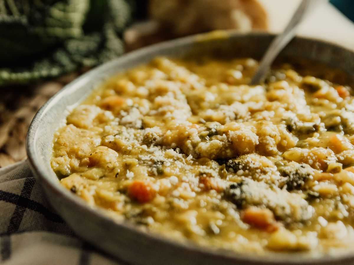 pasta con le lenticchie