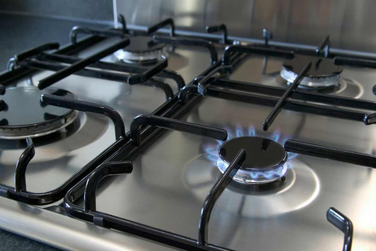 piano cottura ben pulito