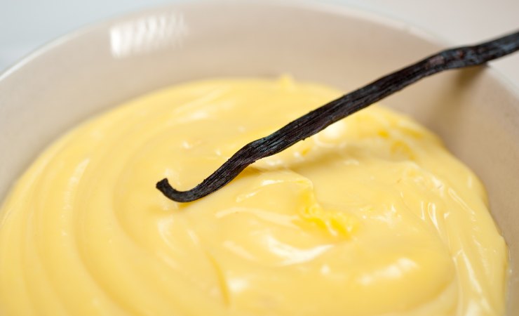 crema pasticcera con vaniglia