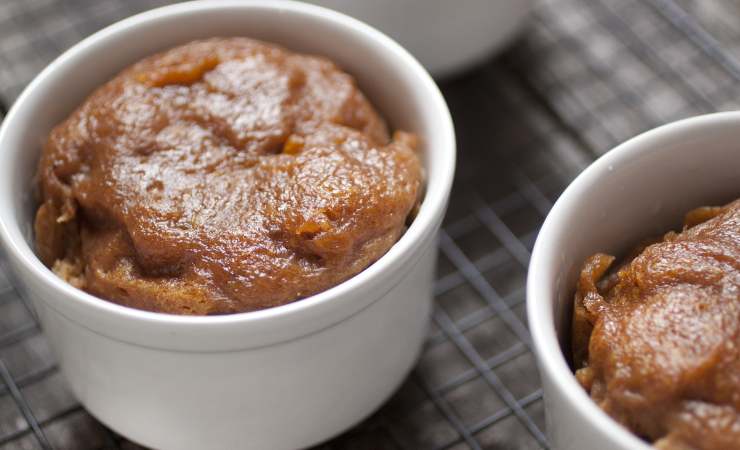 cocotte con tortino ai cachi
