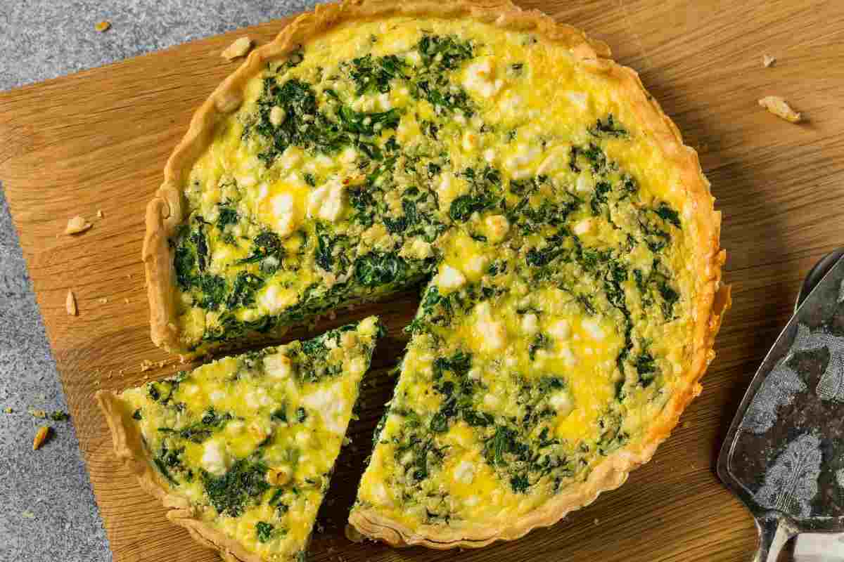 quiche agli spinaci