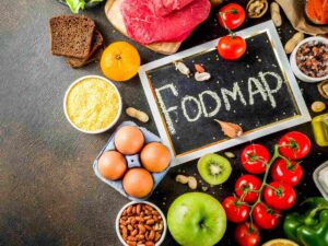 cibi e scritta fodmap
