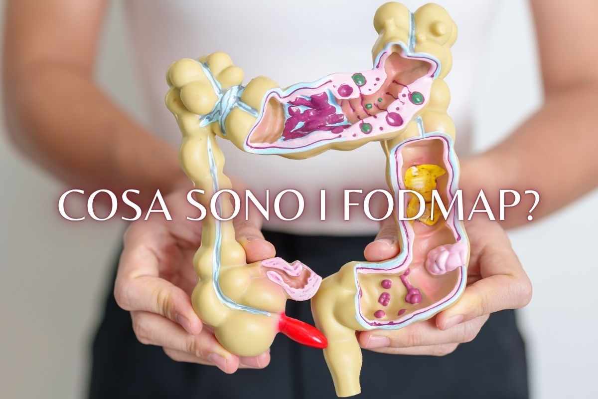 tratto intestinale e scritta cosa sono i fodmap