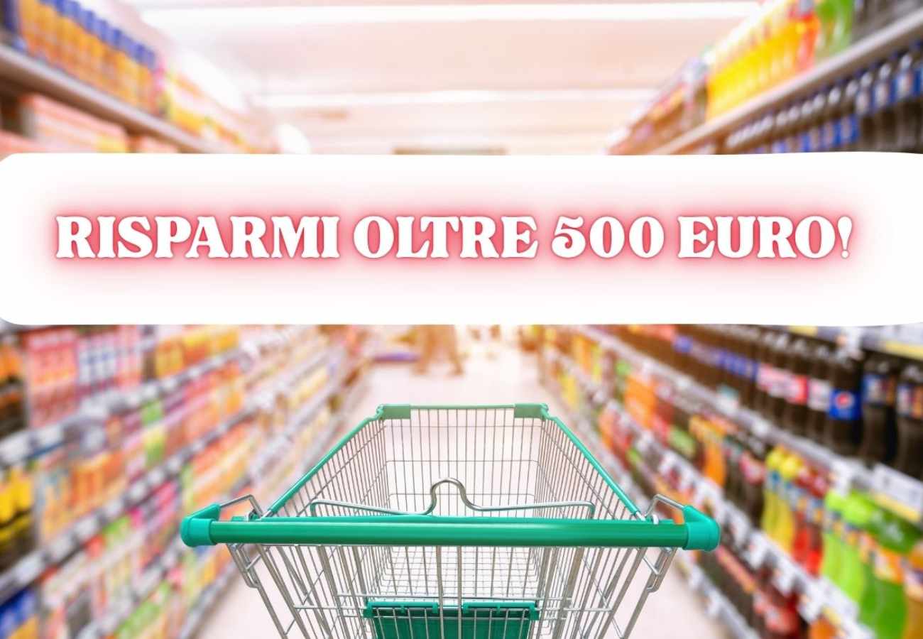 carrello nel supermercato